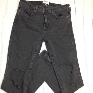 AGOLDE Los Angeles Premium Black skinny jeans